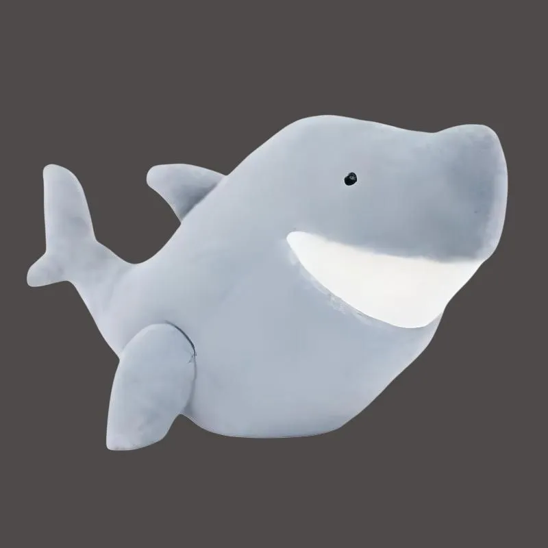 JELLYCAT Ocean Series Shiver Shark Dolls Plush Doll Medium Size High-1