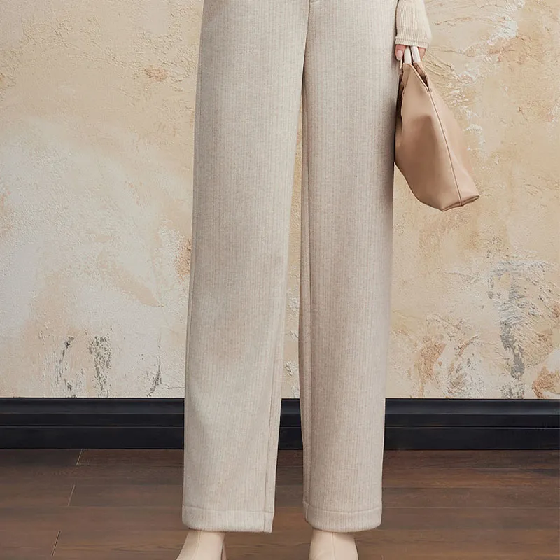 FINITY Casual Pants Women's Beige-2