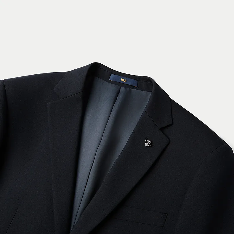 HLA Business Suit Men's Navy Blue-3
