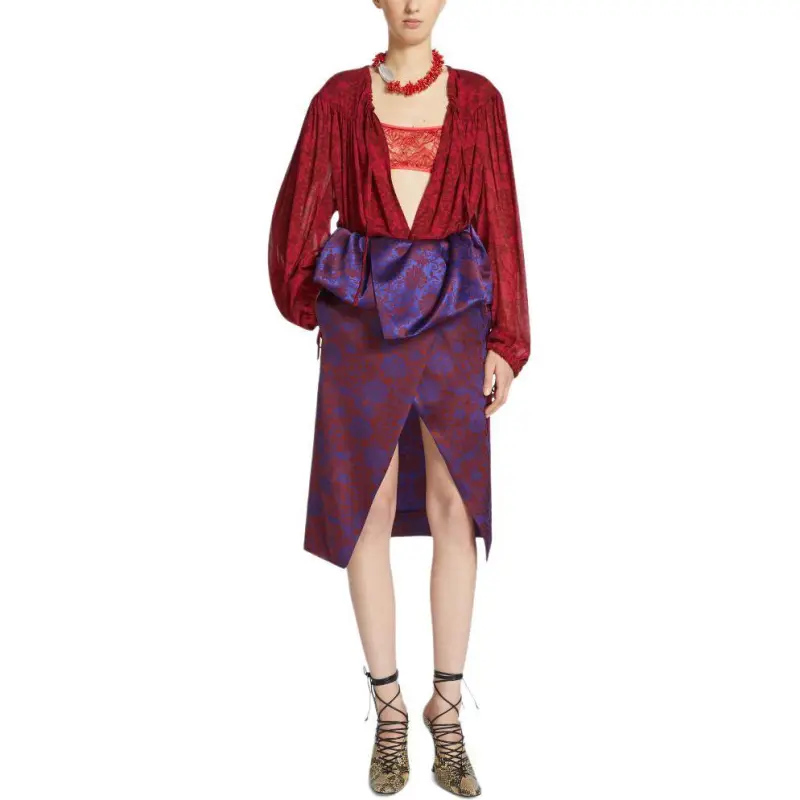 DRIES VAN NOTEN Floral print Blouse-1
