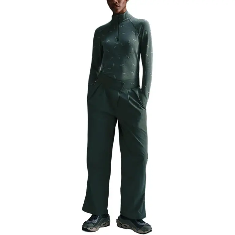 Nike Sportswear Collection Women's Mid Rise Repel Asymmetrical Waist Trousers-1
