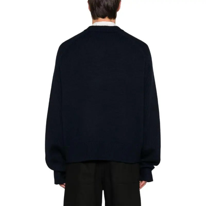 Studio Nicholson Crewneck Straight Hem Jumper-3