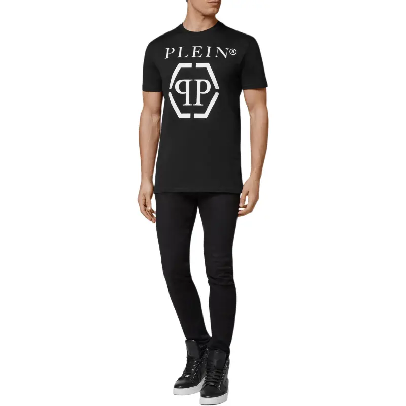 PHILIPP PLEIN T Shirts Men Black-3