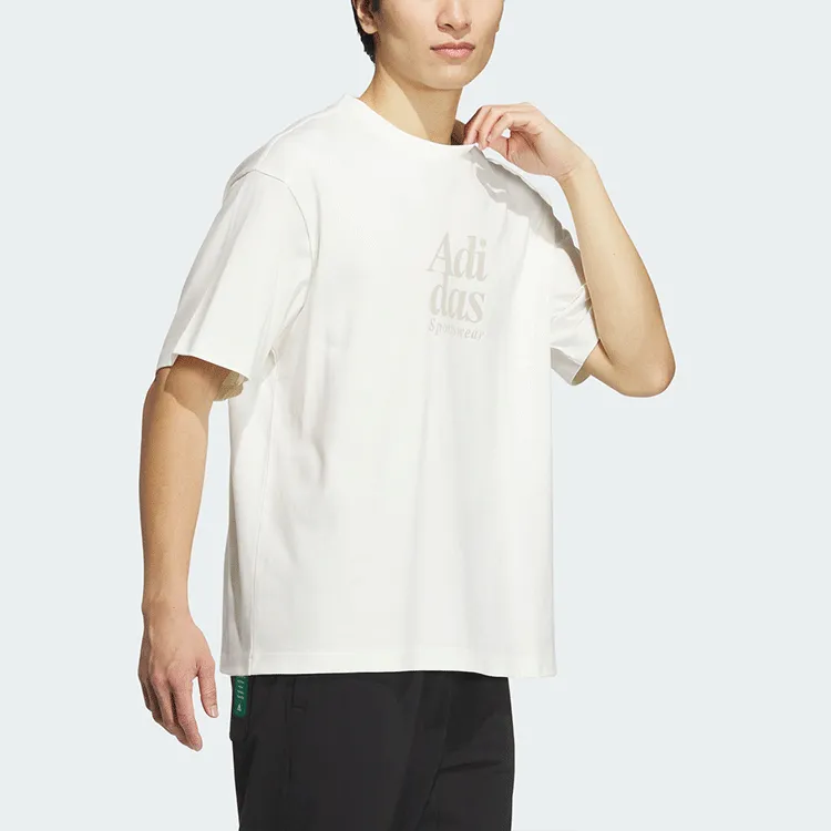 Adidas T Shirt Men's Jade White-2