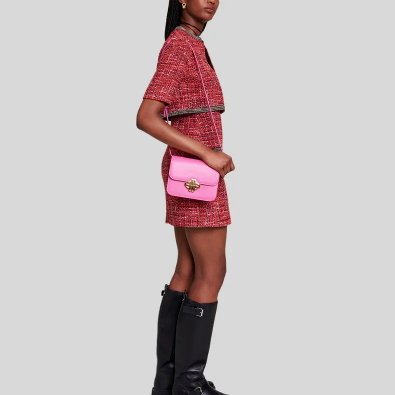Maje 2 in 2 Tweed Minidress-3