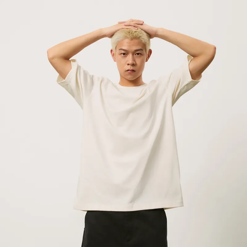 New Balance Runners T Shirt Unisex Ivory White-4