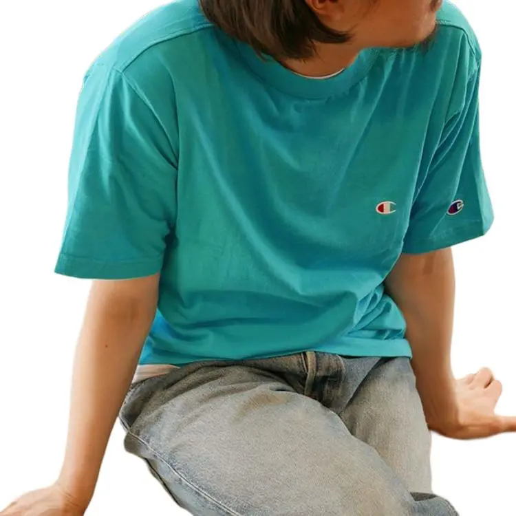 Champion T Shirt Unisex Sky Blue-3