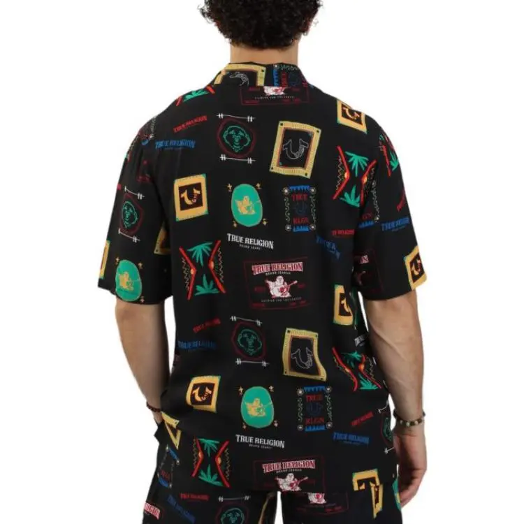 TRUE RELIGION Shirt Men's Black-1