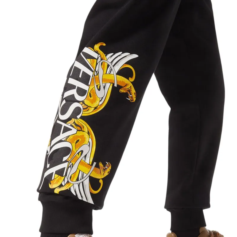 VERSACE SS23 Casual Pants Men's Black-4