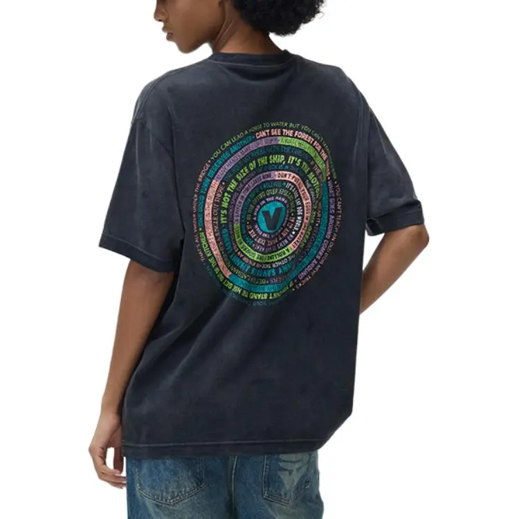 Vision Street Wear T Shirt Unisex Black-3