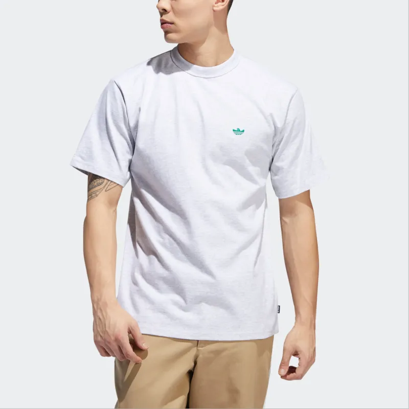 Adidas Originals x Mark Gonzales SkateboardingShmoo T-Shirt Men's Gray-3