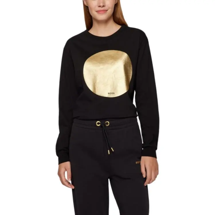 HUGO BOSS Sweatshirt Women's Black-2