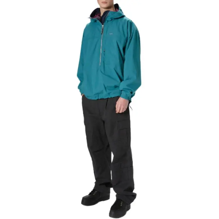 Thisisneverthat Trench Coat Unisex Blue-3