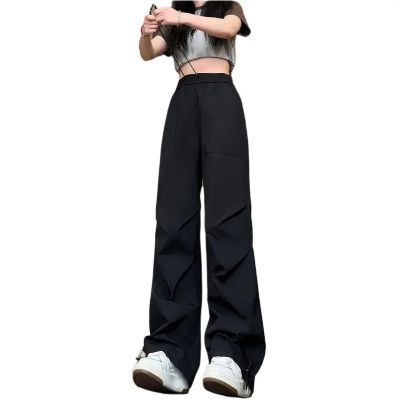 BEAR UNION Casual Pants Unisex Black-2