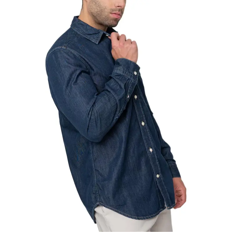 CALVIN KLEIN Shirt Men's Dark Blue-3