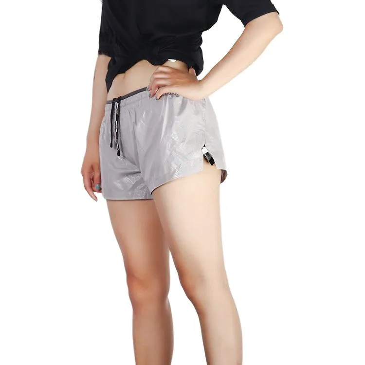 Nike Casual Shorts Women's Silver-4