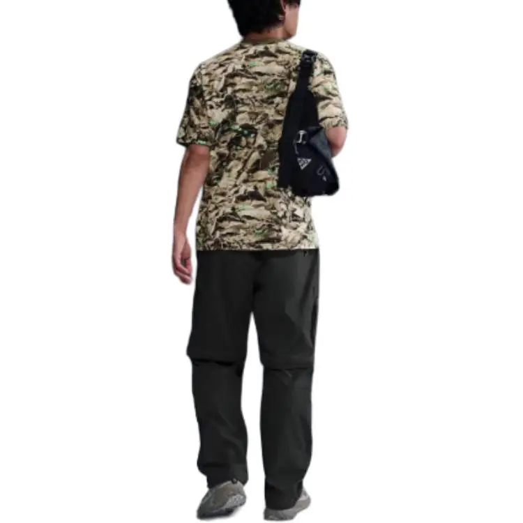 Nike T Shirts Men Olive-1