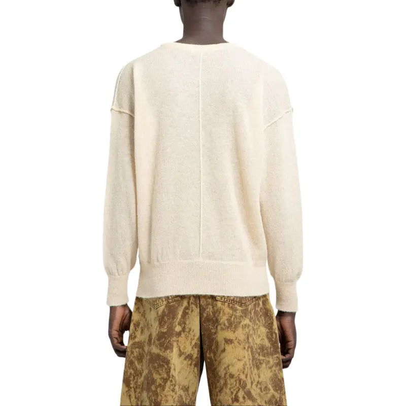 Lemaire Drop Shoulder Fine-Knitted Jumper-1