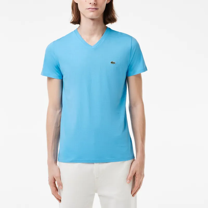 LACOSTE T Shirts Men Blue-3