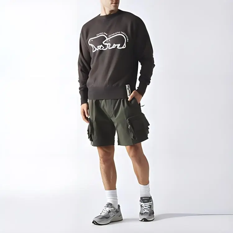 HUMAN MADE Sweatshirt Unisex Brown-3