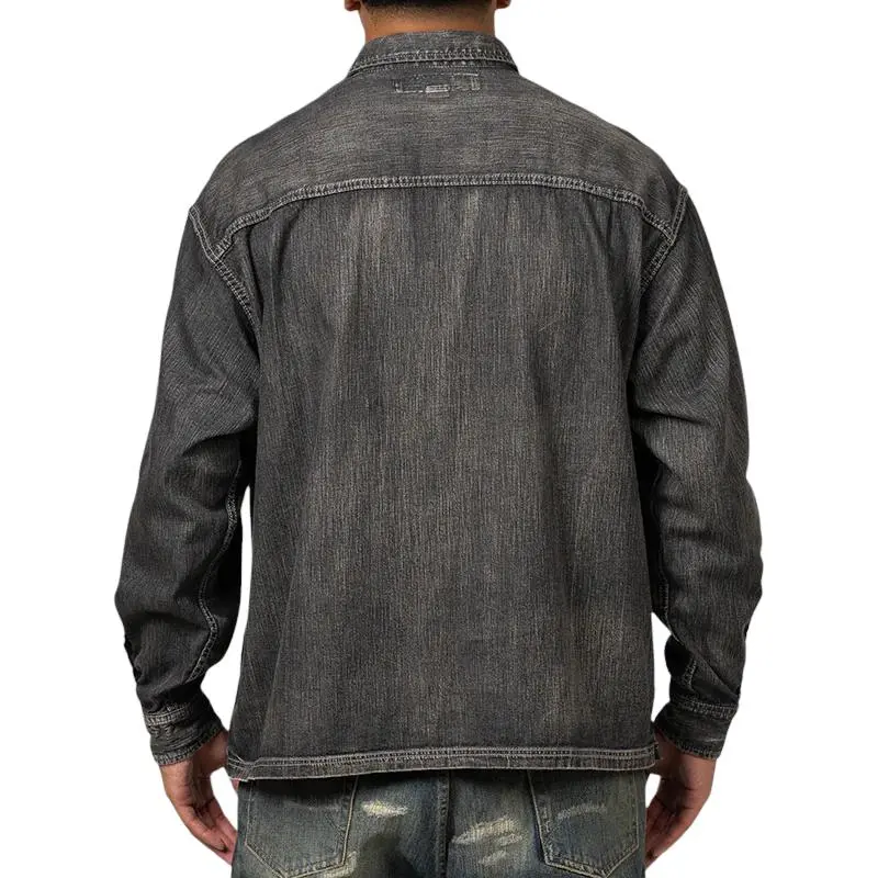 NEIGHBORHOOD Washed Denim Shirt-4