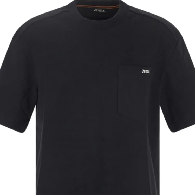 Ermenegildo Zegna T-Shirts Men Black - POIZON