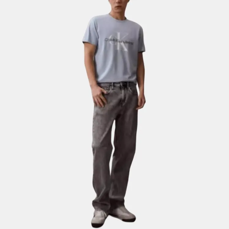 CALVIN KLEIN T Shirt Men's Sky Blue-3