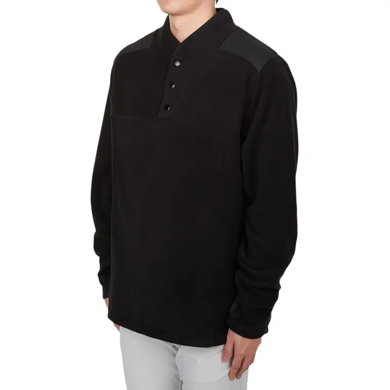 Malbon Golf Sweatshirt Men's Black-2