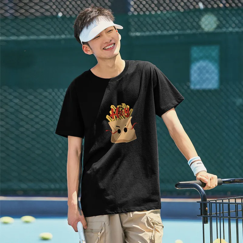 Tonlion Short Sleeved T Shirts Men's-4