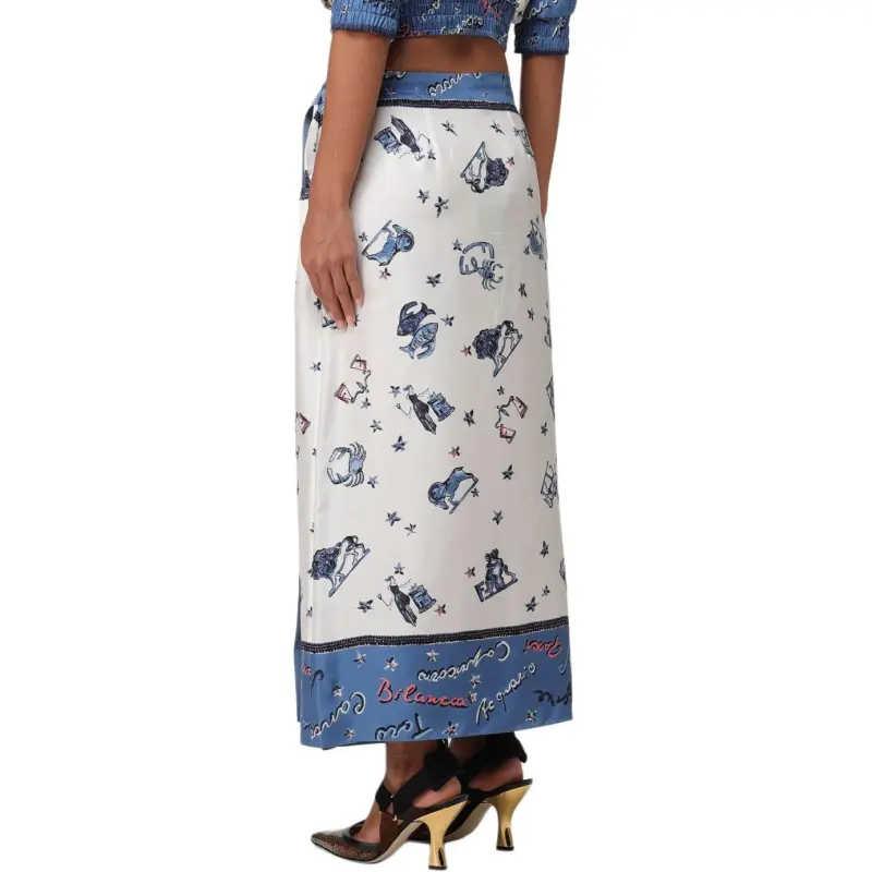 FENDI Astrology -print Midi Skirt-3