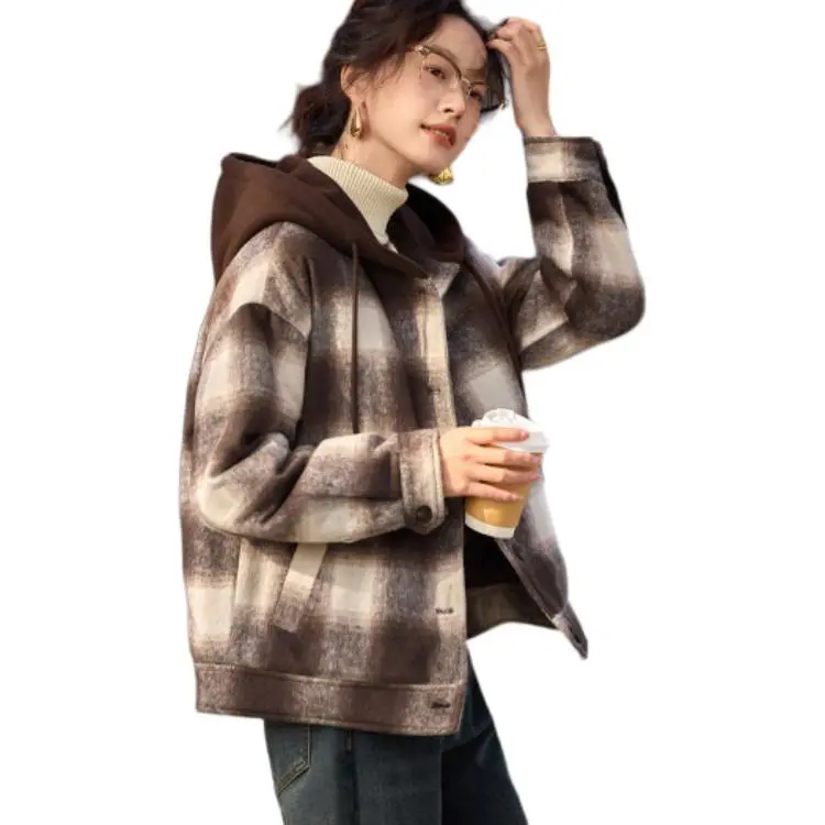 Mo Han Yi Mei Puffer Jacket Women's Coffee-1