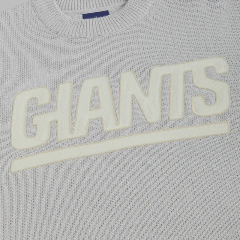 KITH For The NFL Giants Chunky Cotton Sweater-2