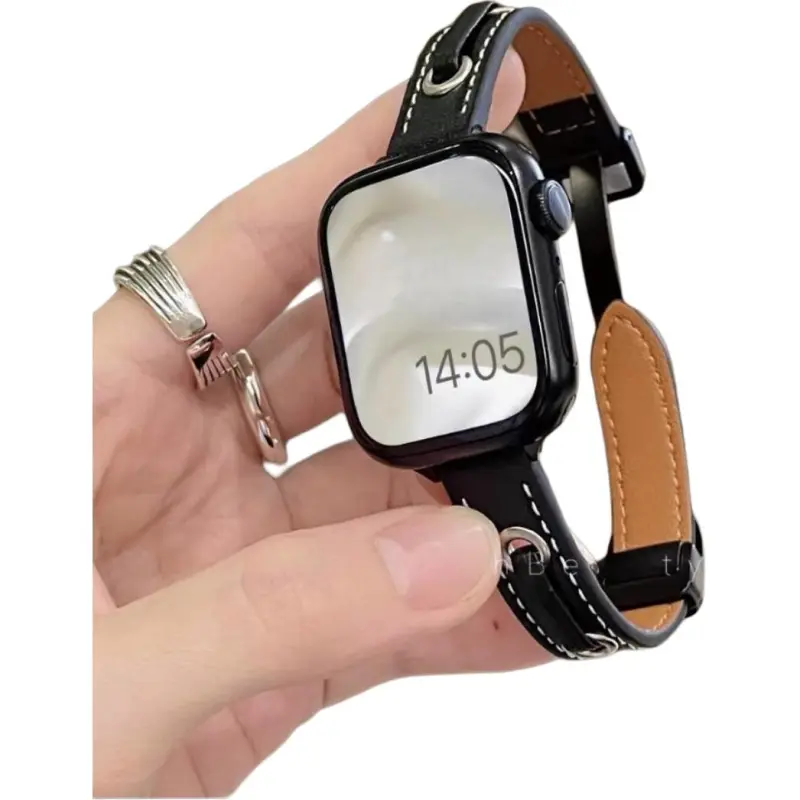 LOVINGCOOL Watch Band Apple Compatibility Leather-2