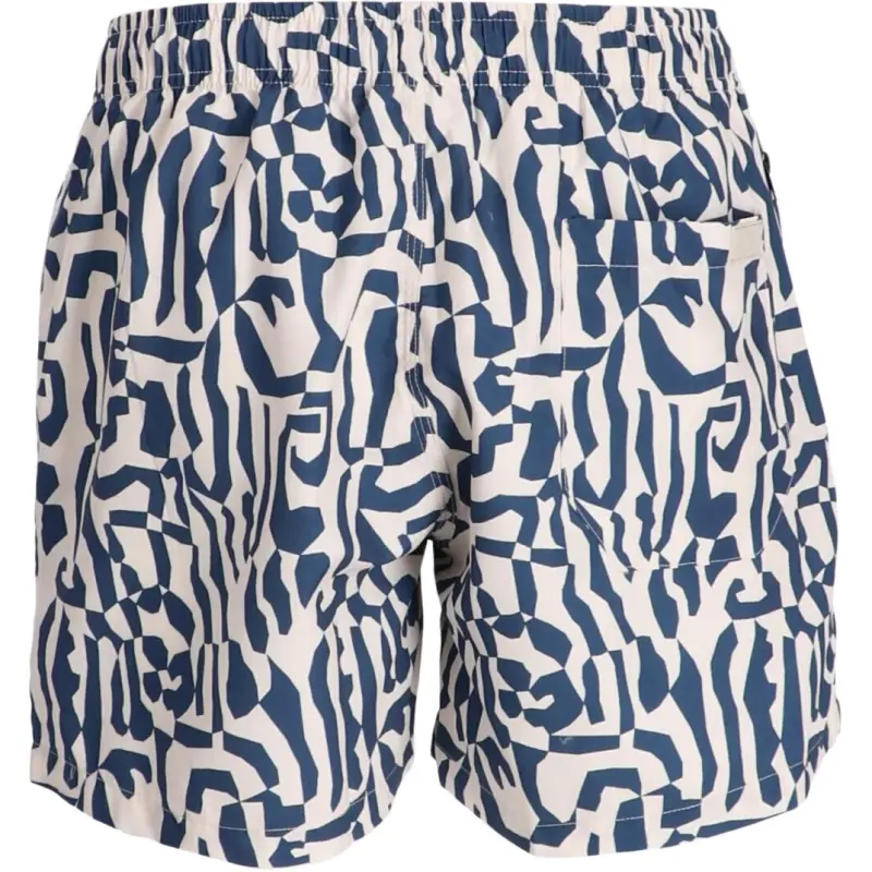 OAS Marbling Swim Shorts-1