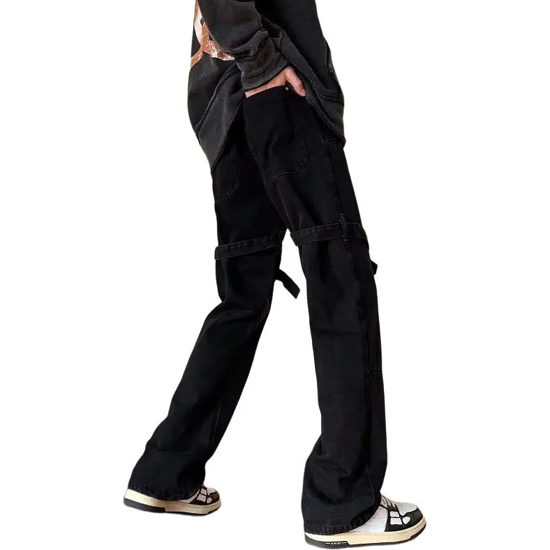 ACHIEVE ACHV Jeans Unisex Black-5