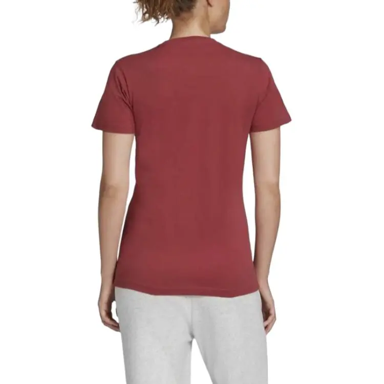 Adidas MUST HAVES T-Shirt Women's Burgundy-2