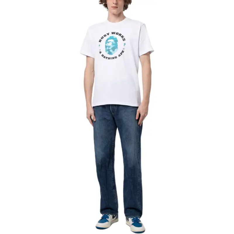 Bape Radiation Camo Busy Works Tee-1