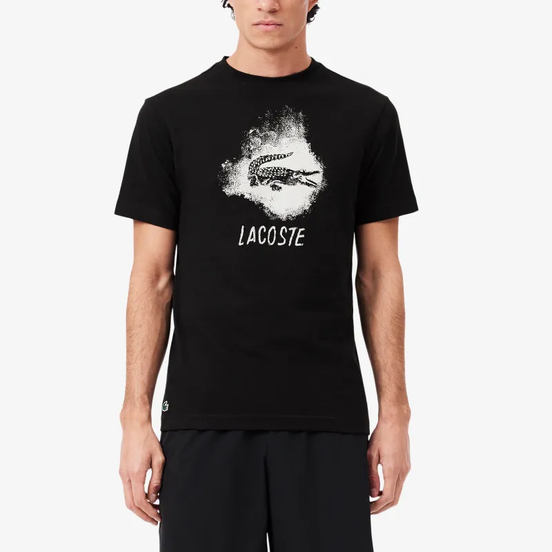 LACOSTE Ultra Dry Graphic Sport T shirt-1