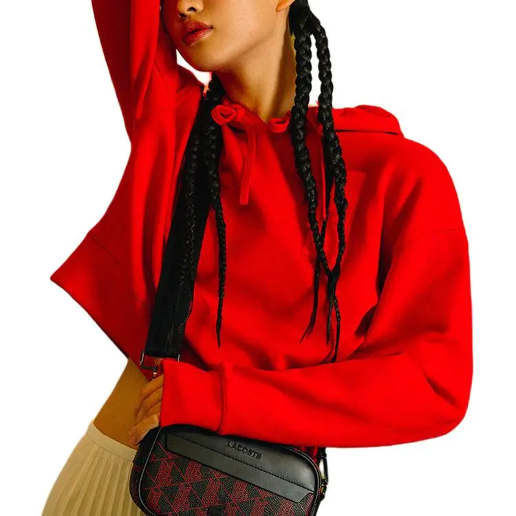 LACOSTE Sweatshirts Women's Red-2