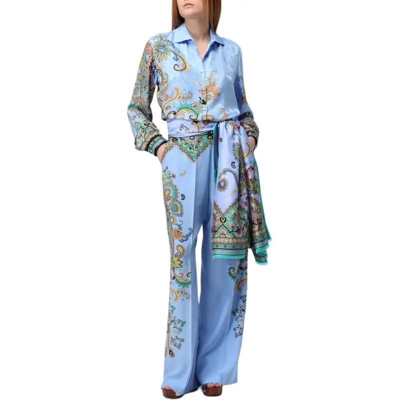 ETRO Paisley Printed Long Sleeved Shirt-1