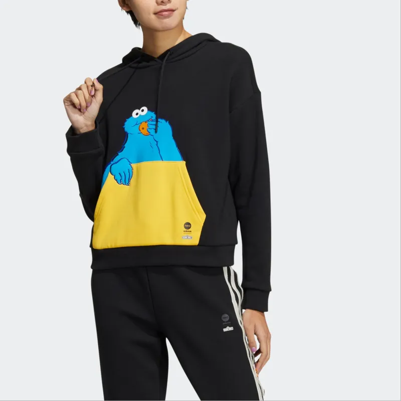 Sesame Street X Adidas Neo Sweatshirts Women's Black-2