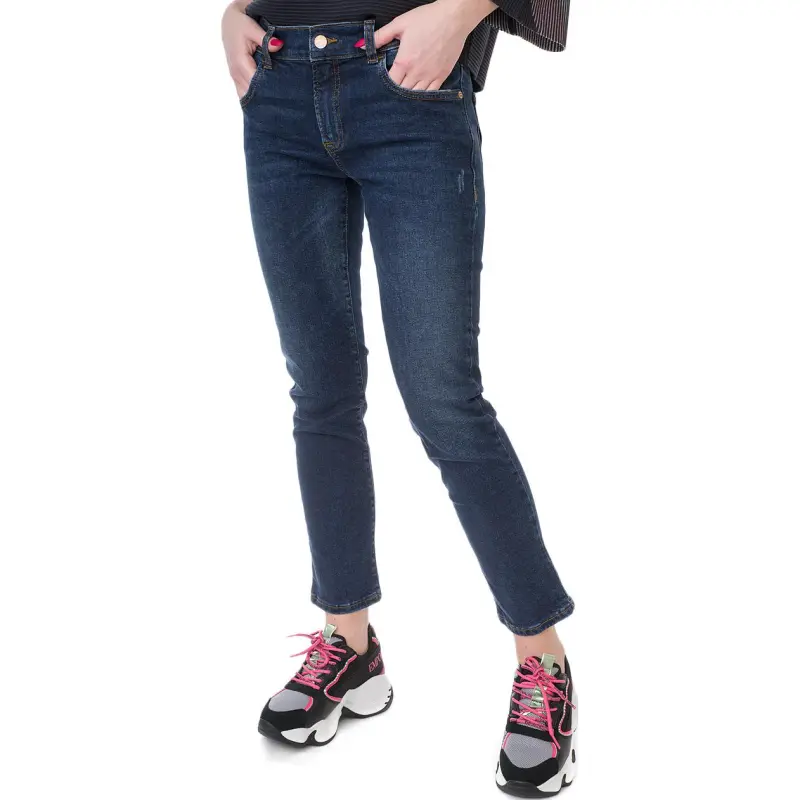 EMPORIO ARMANI FW22 Jeans Women's Dark Blue-2