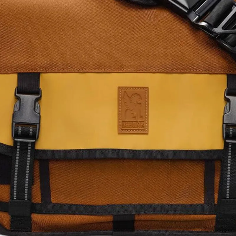 Chrome Hearts Nylon Crossbody Bag Mini Unisex Orange-3
