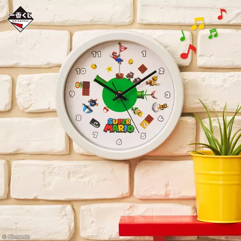 BANPRESTO x Nintendo A Reward Super Mario A Prize, With Speaker Wall Clock IP Merch-1