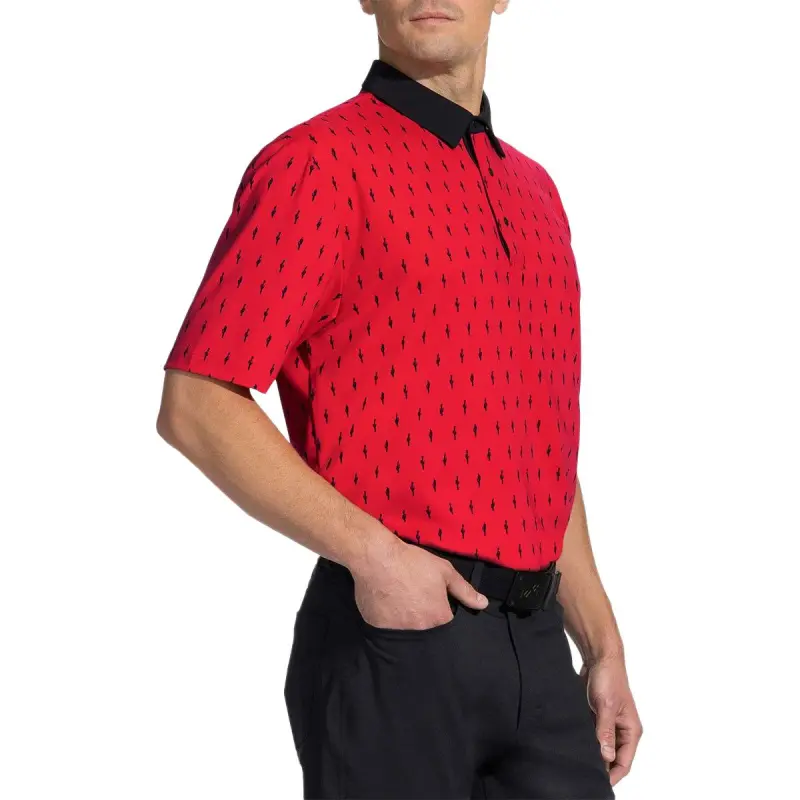 PXG Polo Shirts Men Red-1