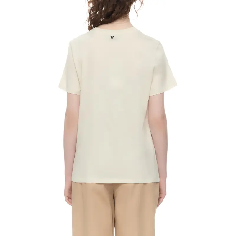 WEEKEND MaxMara Graphic Printed Crewneck T Shirt-4
