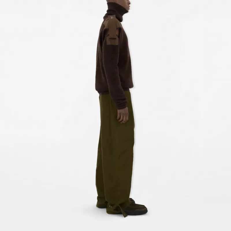 Burberry Detachable Sleeve Roll Neck Knitted Jumper-5