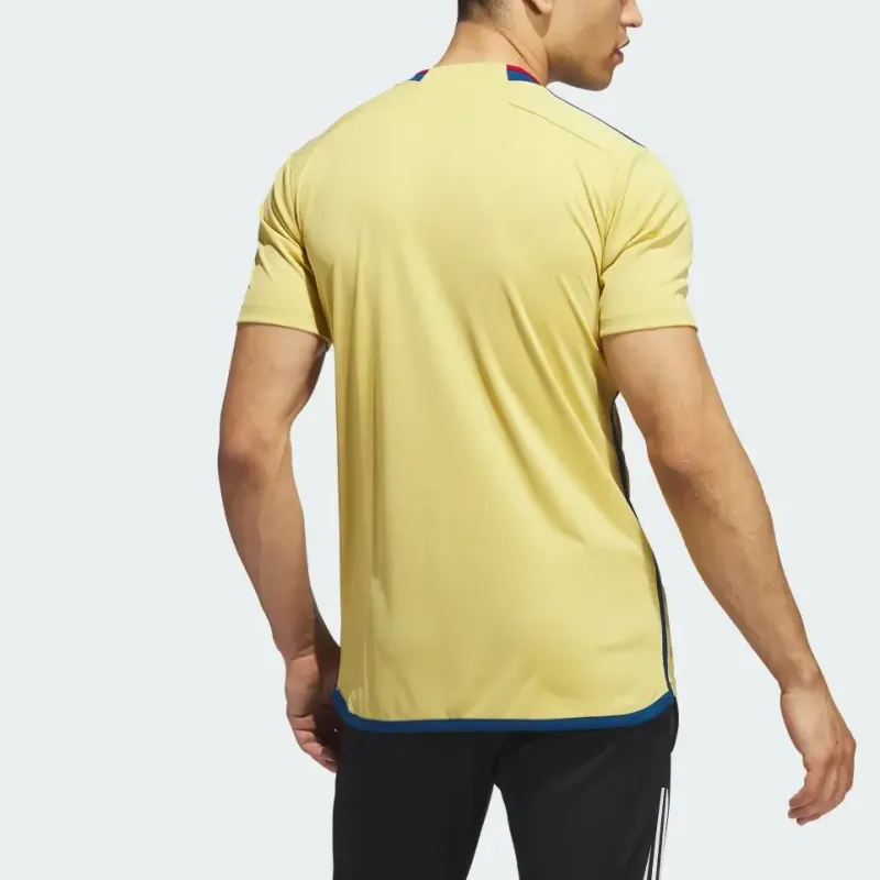 Adidas Real Salt Lake Soccer Jerseys Men Yellow Iron Ore-2