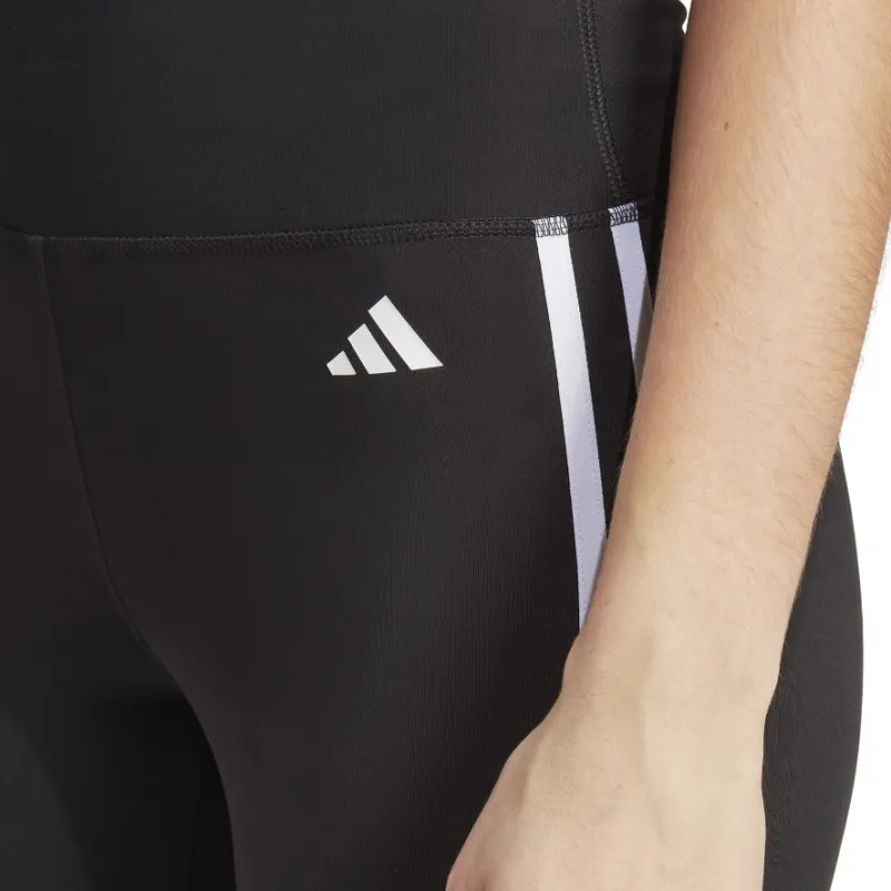 Adidas Free Shipping With AdiClub Train Essentials 3 Stripes High Waisted 3/4 Leggings-4