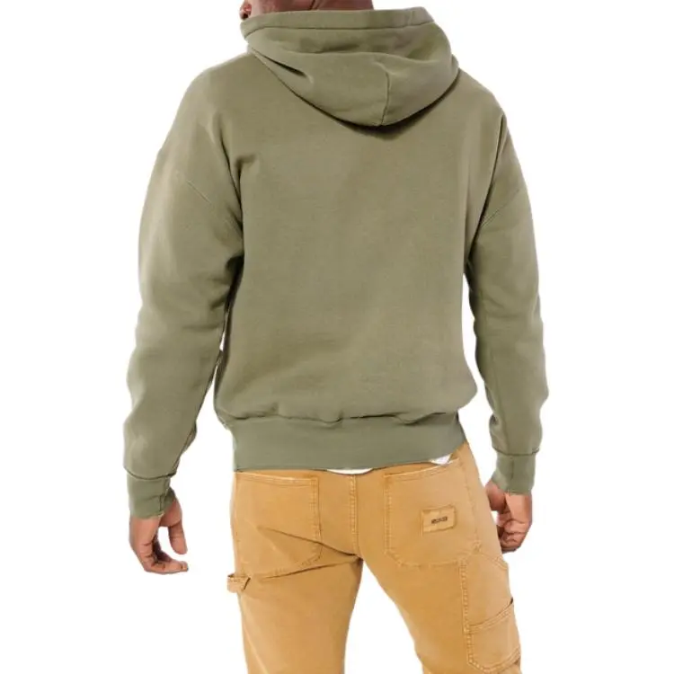 Hollister Sweatshirt Men's Olive Green-2